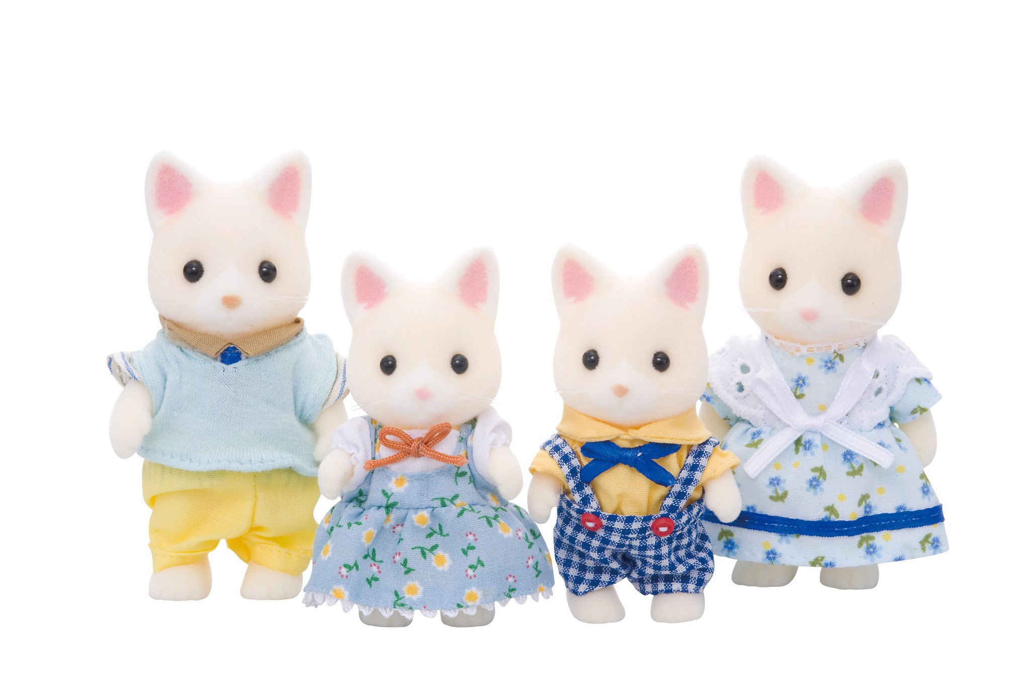 Silk Cat Family FS-12 Sylvanian Families Japan Calico Critters