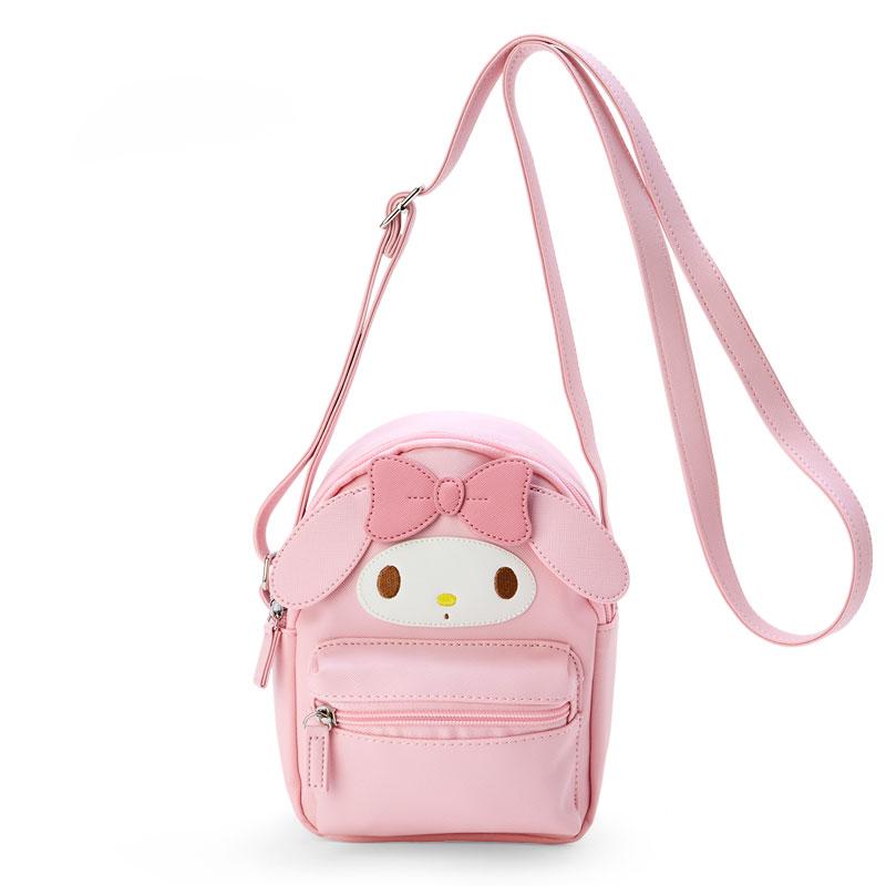 My Melody Shoulder Bag Face Shape Pink Sanrio Japan –