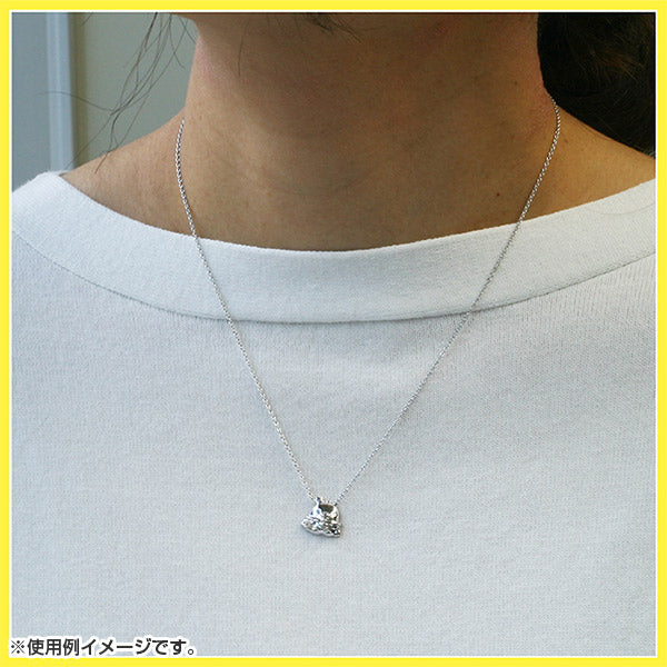 Kiiroitori Yellow Chick Prince Necklace Silver San-X Japan Rilakkuma