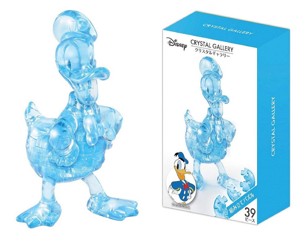 Donald 39 pcs 3D Puzzle Crystal Gallery Disney Japan Hanayama