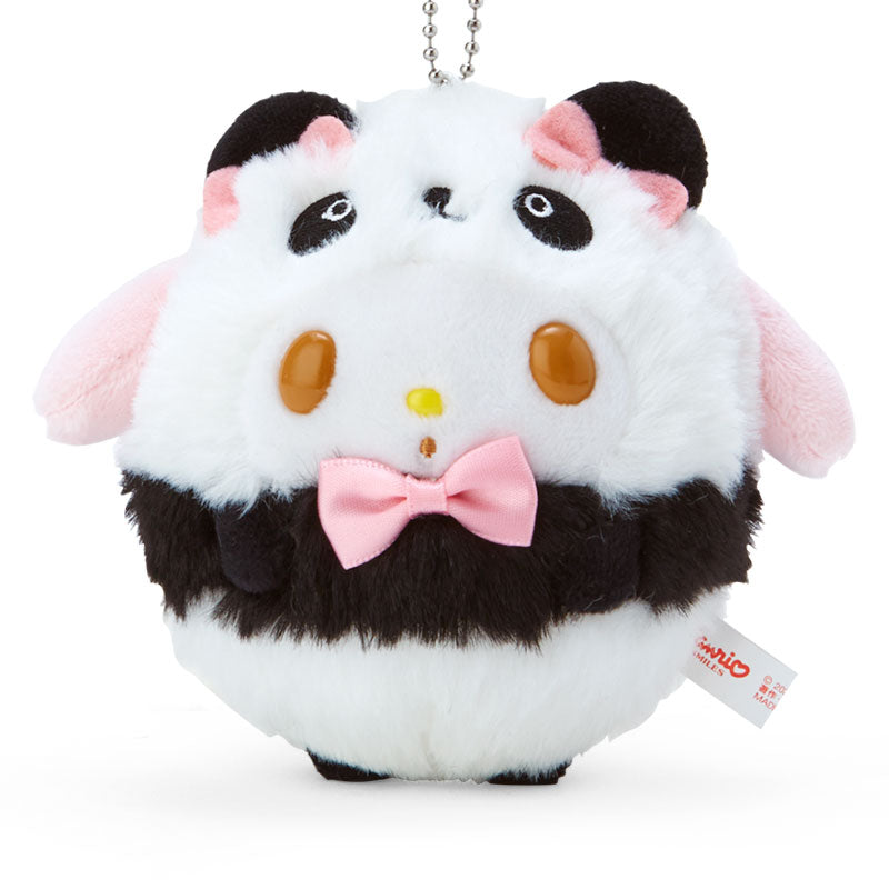 My Melody Plush Mascot Holder Keychain Ueno Panda Sanrio Japan Limit