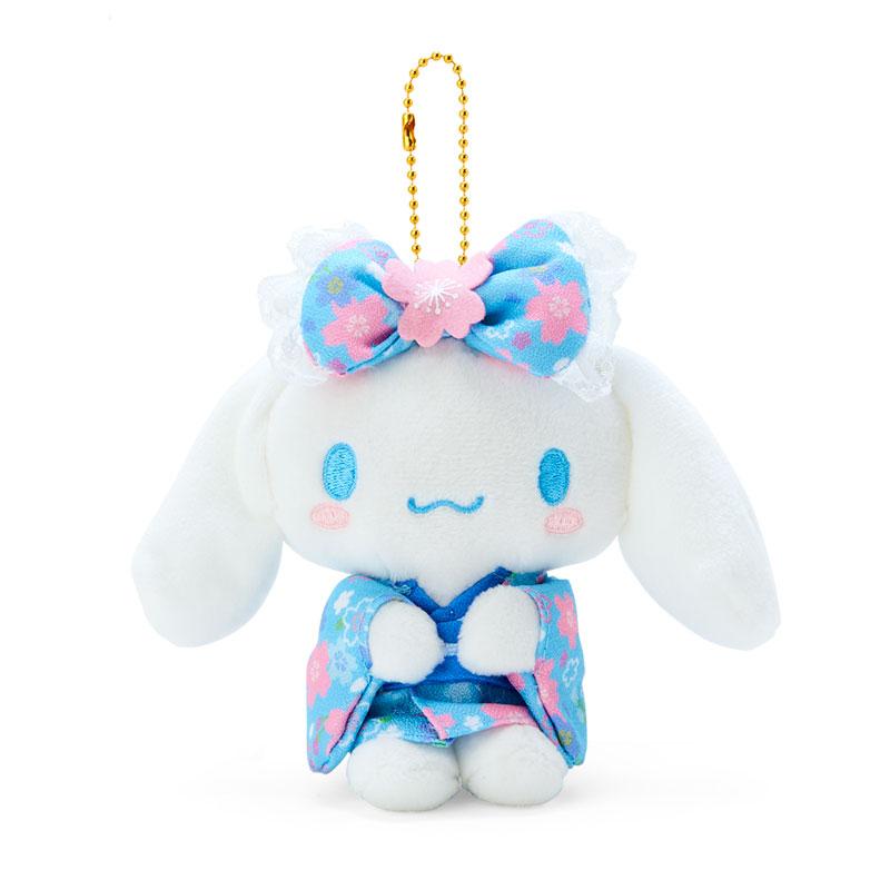 Cinnamoroll Plush Mascot Holder Keychain Kimono Sakura Sanrio