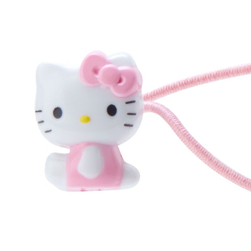 Hello Kitty Kids Ponytail Holder S Heart Pink Sanrio Japan
