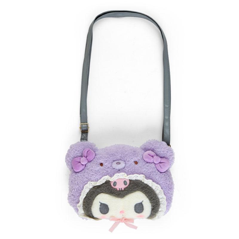 Kuromi 2WAY Plush Pochette Bag Latte Bear Baby Sanrio Japan 2023 