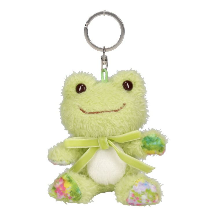 Pickles the Frog Plush Keychain Light Green Herb Garden Japan 2023