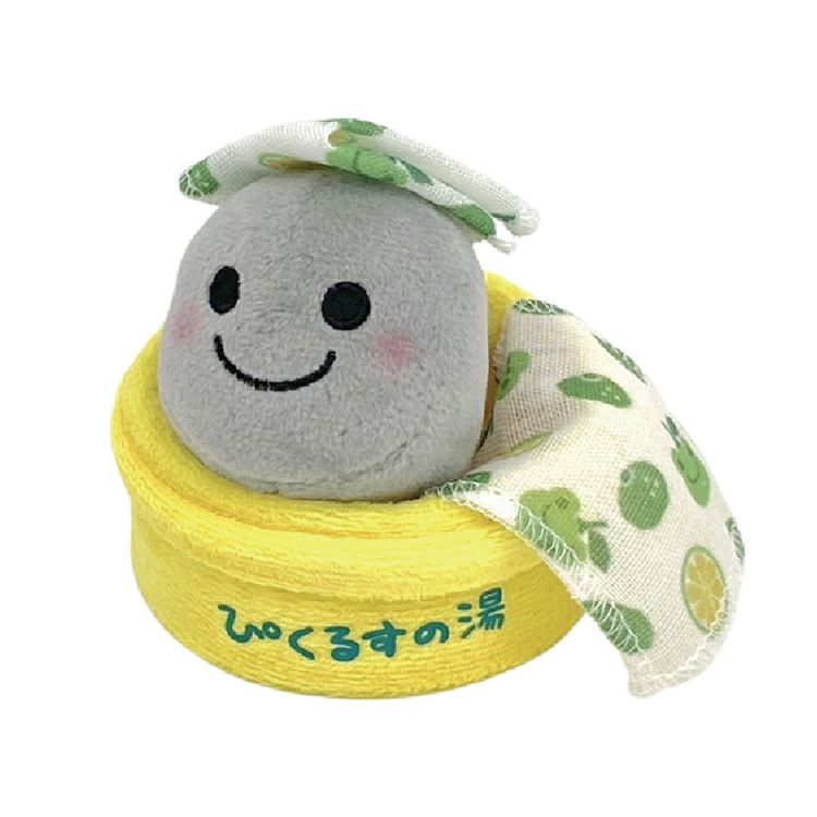 Pickles the Frog Plush Doll Bath Set Kabosu Japan 2023