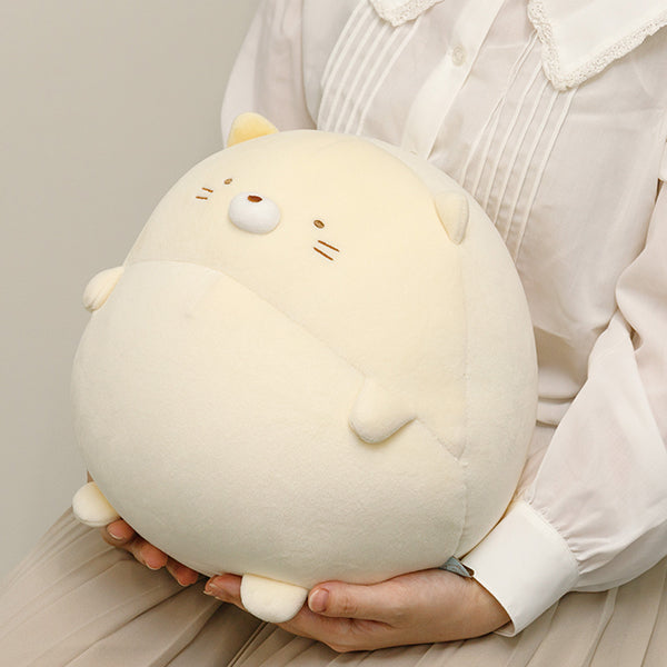 Sumikko Gurashi Neko Cat Plush Doll L Ponpoko Kyomu San-X Japan 2023