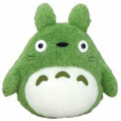 My Neighbor Big Totoro Fluffy Otedama Plush Doll M Green Studio Ghibli Japan