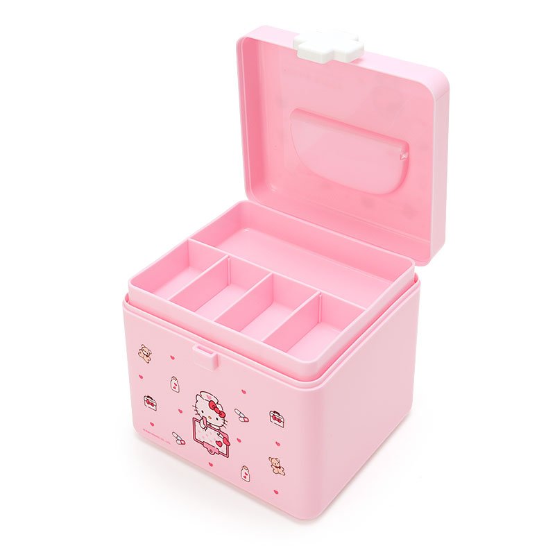 Hello Kitty Aid Kit Storage Box Sanrio Japan