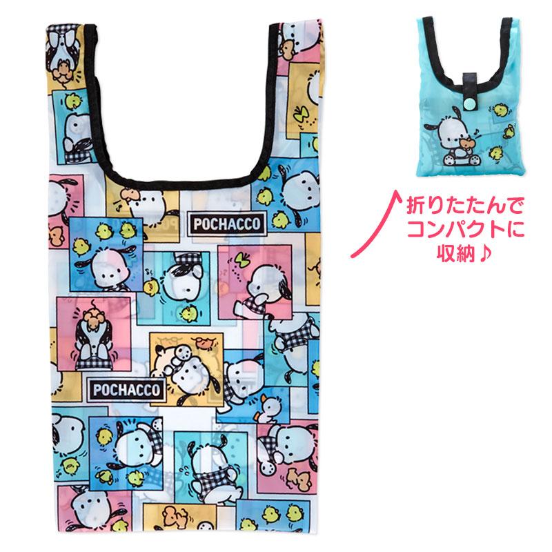 Pochacco Eco Shopping Tote Bag Plaid Sanrio Japan – VeryGoods.JP