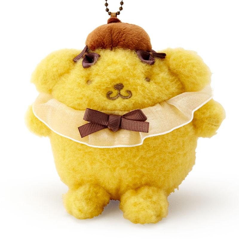 Pom Pom Purin Plush Mascot Holder Keychain Soft Honwari Sanrio Japan