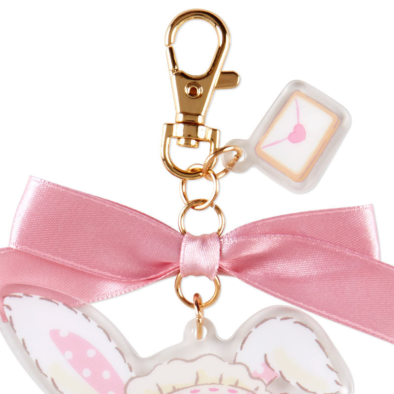 Wishmemell Acrylic Keychain Key Holder Cafe Sanrio Japan