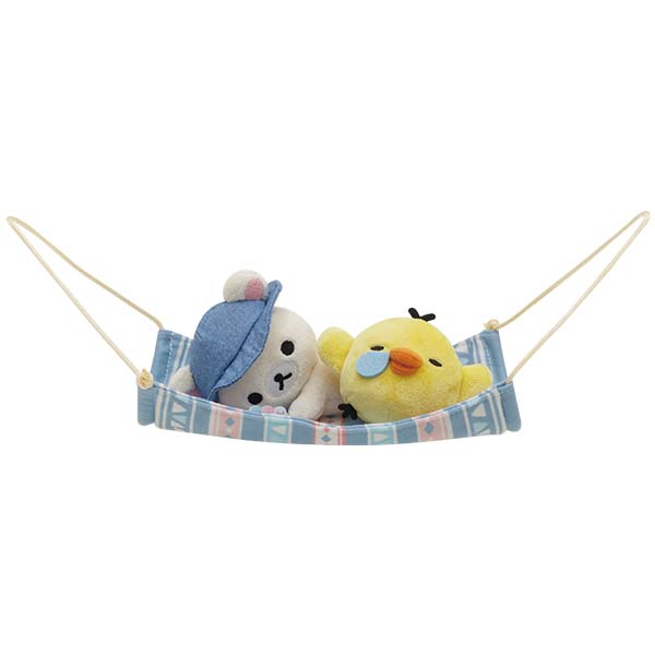 Kiiroitori Yellow Chick Korilakkuma Plush Doll Hammock Set Camp San-X Japan