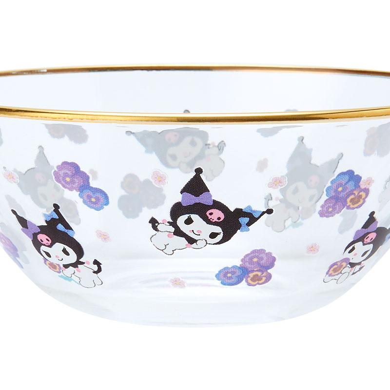 Kuromi Glass Bowl Sanrio Japan
