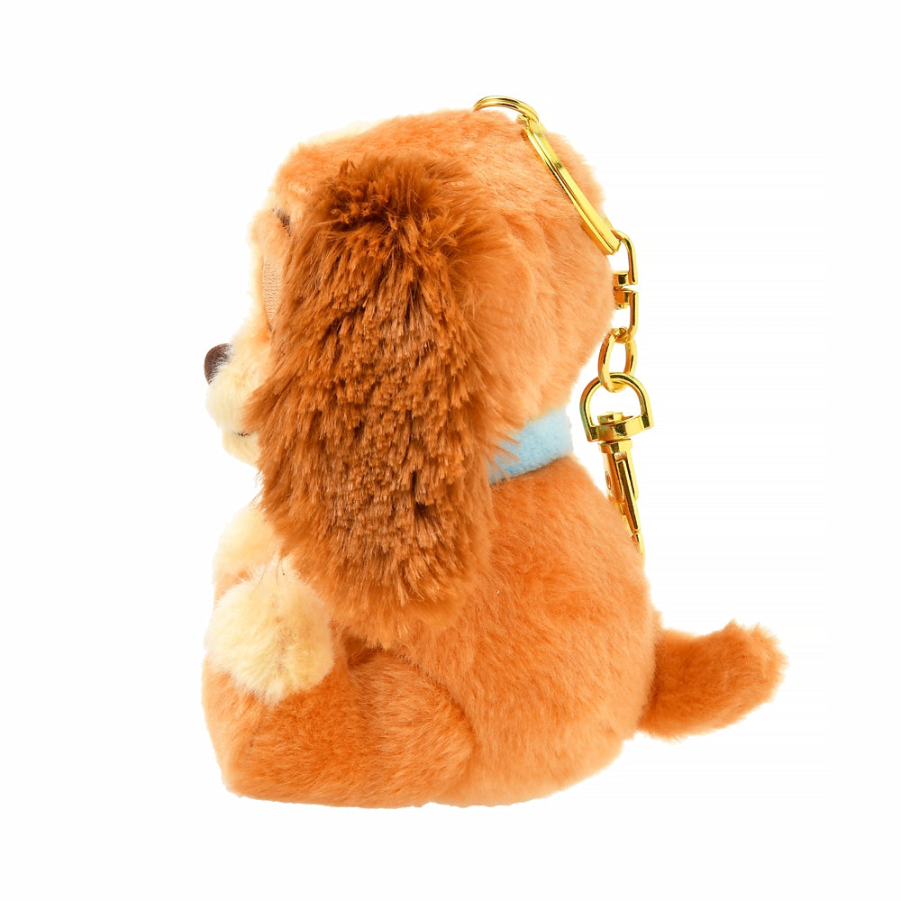 Lady Plush Keychain Udoudo Sleepy Disney Store Japan 2023 Lady and the Tramp