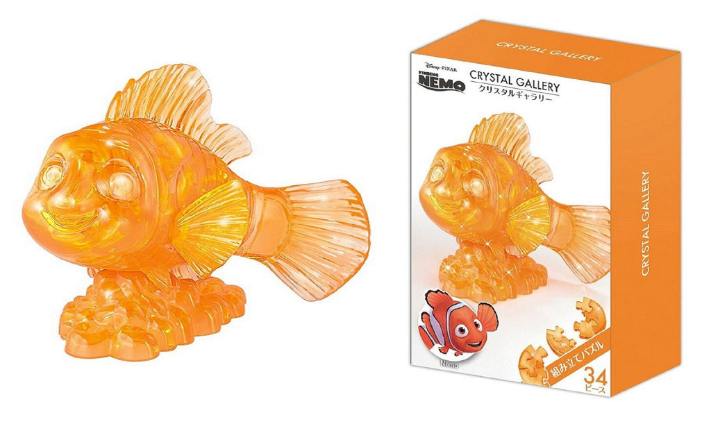 Finding Nemo 34 pcs 3D Puzzle Crystal Gallery Disney Japan Hanayama
