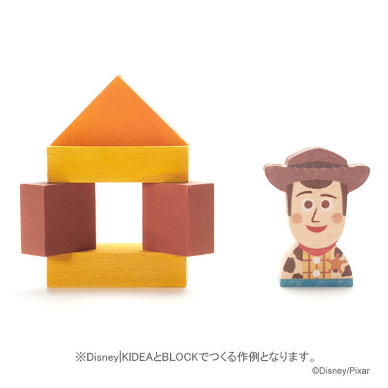 Woody KIDEA Toy Wooden Blocks Disney Store Japan Toy Story