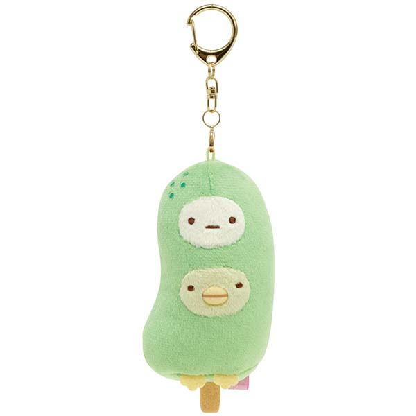 Sumikko Gurashi Penguin ? & Tapioca Cucumber Plush Keychain Festival San-X Japan