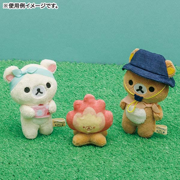 Korilakkuma mini Tenori Plush Doll Komorebi Camp San-X Japan Rilakkuma