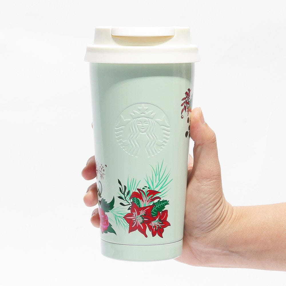 Santa Holiday Logo Charm Tumbler 350 ml Starbucks Coffee, Goods /  Accessories