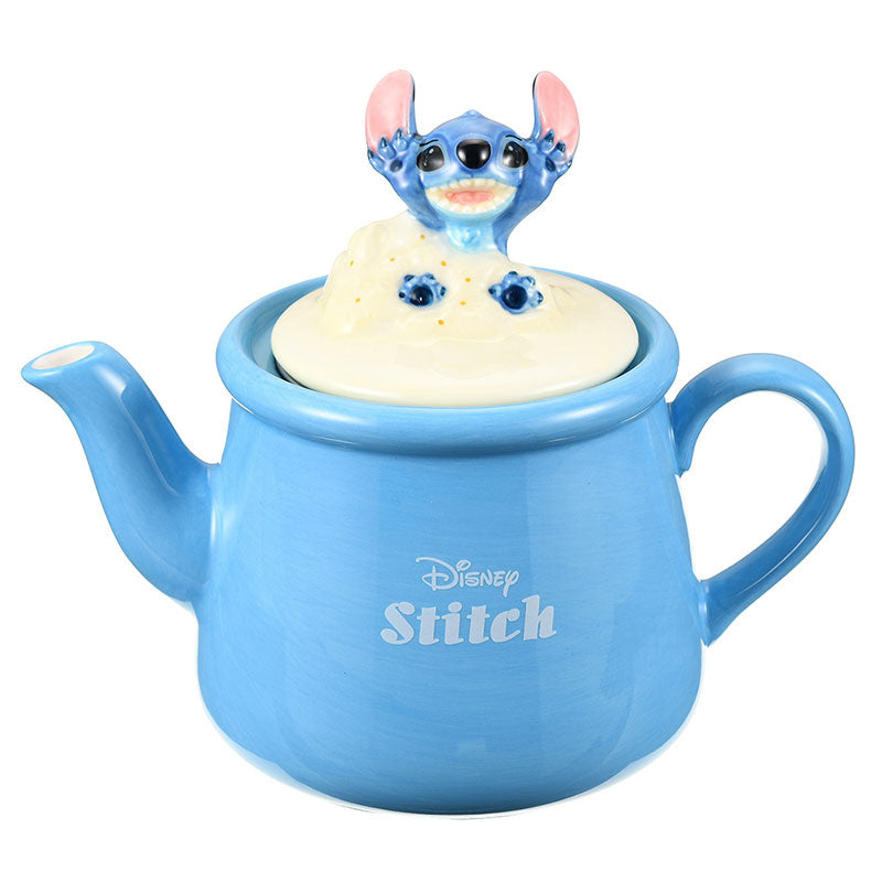 Stitch Teapot Sandy Beach Disney Store Japan
