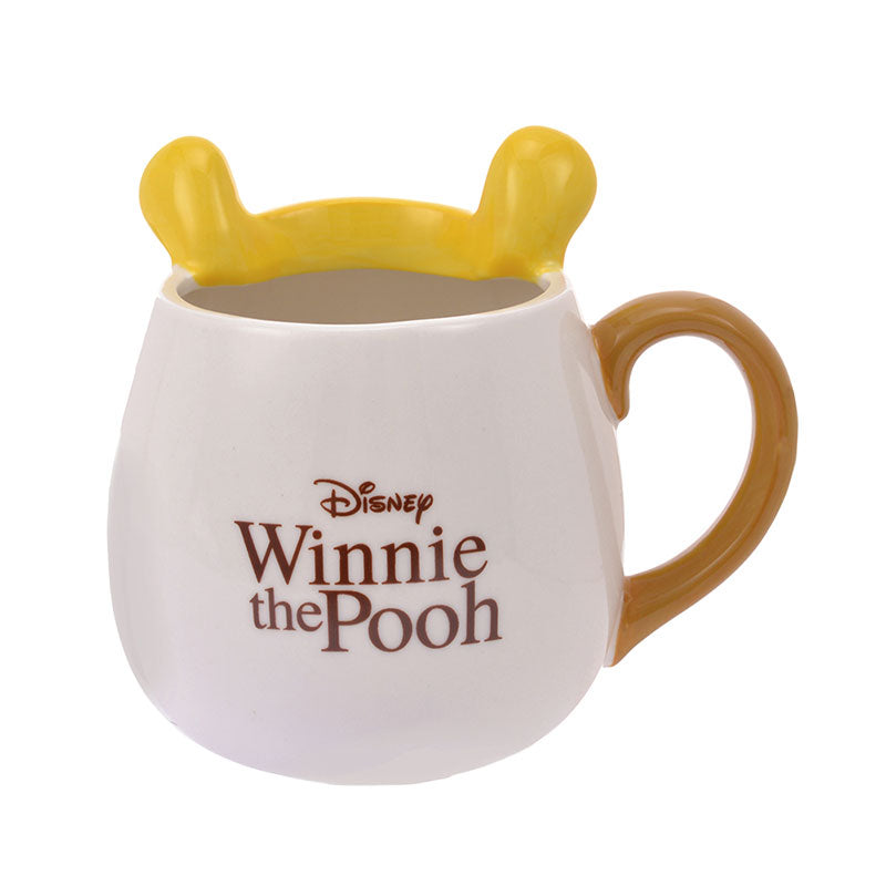 Winnie the Pooh Mug Cup Face Disney Store Japan
