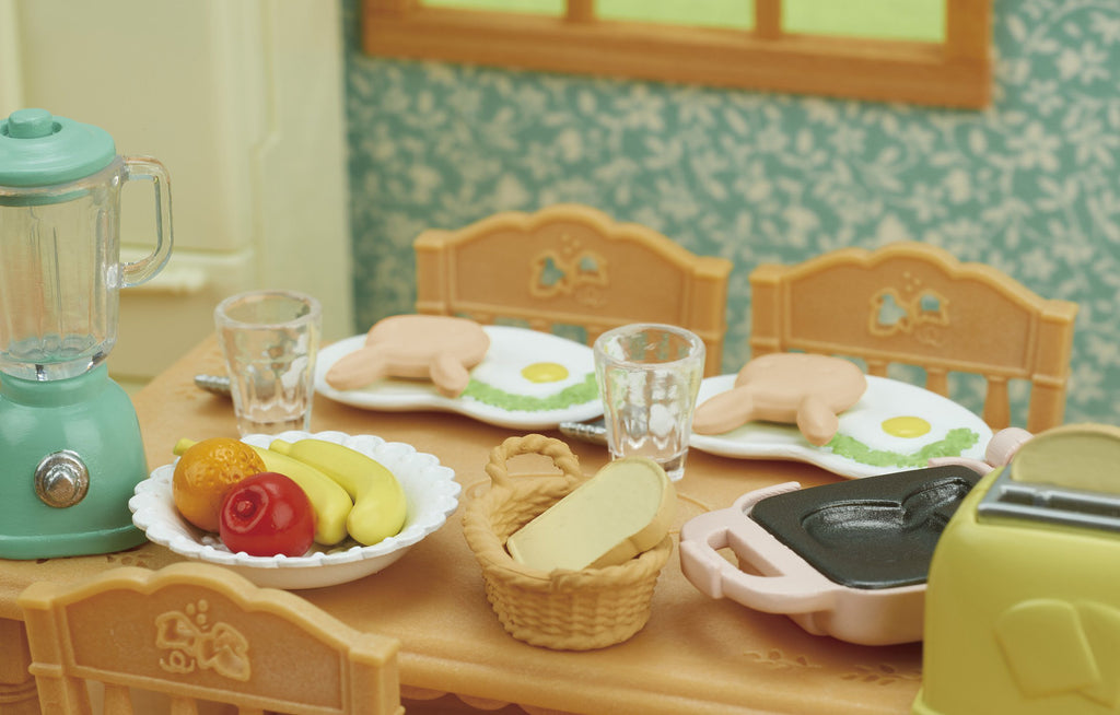 Delicious Breakfast Set Ka-424 Sylvanian Families Japan Calico Critters Epoch
