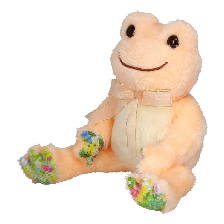 Pickles the Frog Bean Doll Plush Pastel Garden Orange Japan 2024