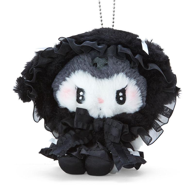 Kuromi Plush Mascot Holder Keychain Moonlit Night Melokuro Sanrio Japan 2023