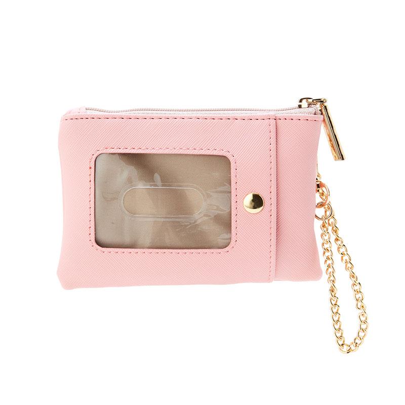 My Melody Key Pass Pouch with Reel Sanrio Japan