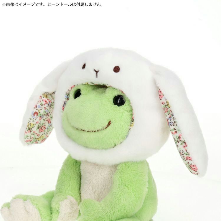 Pickles the Frog Costume for Bean Doll Plush Rabbit Hat Japan