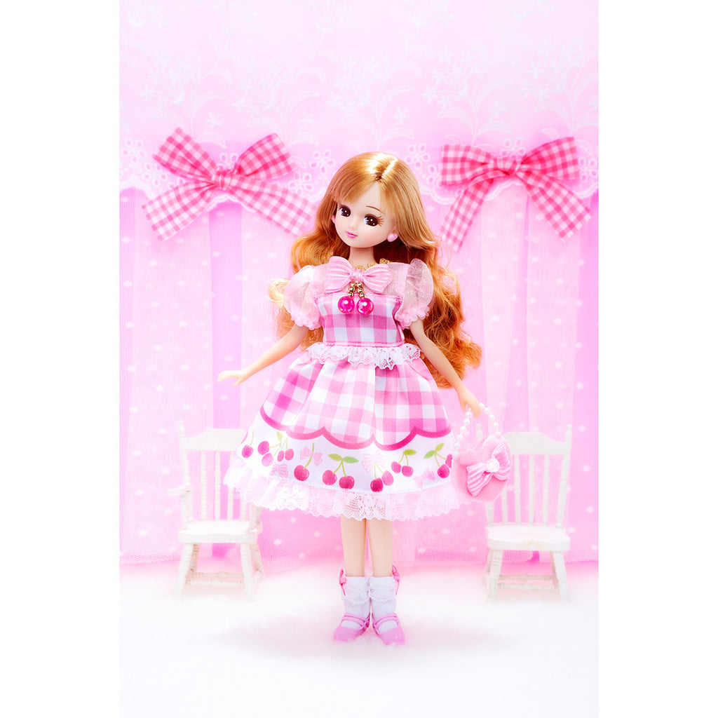 Costume for Licca chan Doll LW-10 Cherish Pink Takara Tomy Japan