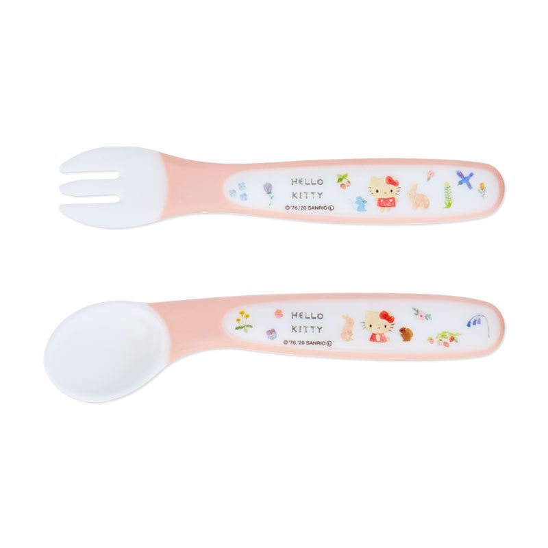 Hello Kitty Spoon & Fork Set Sanrio Japan Baby 2022