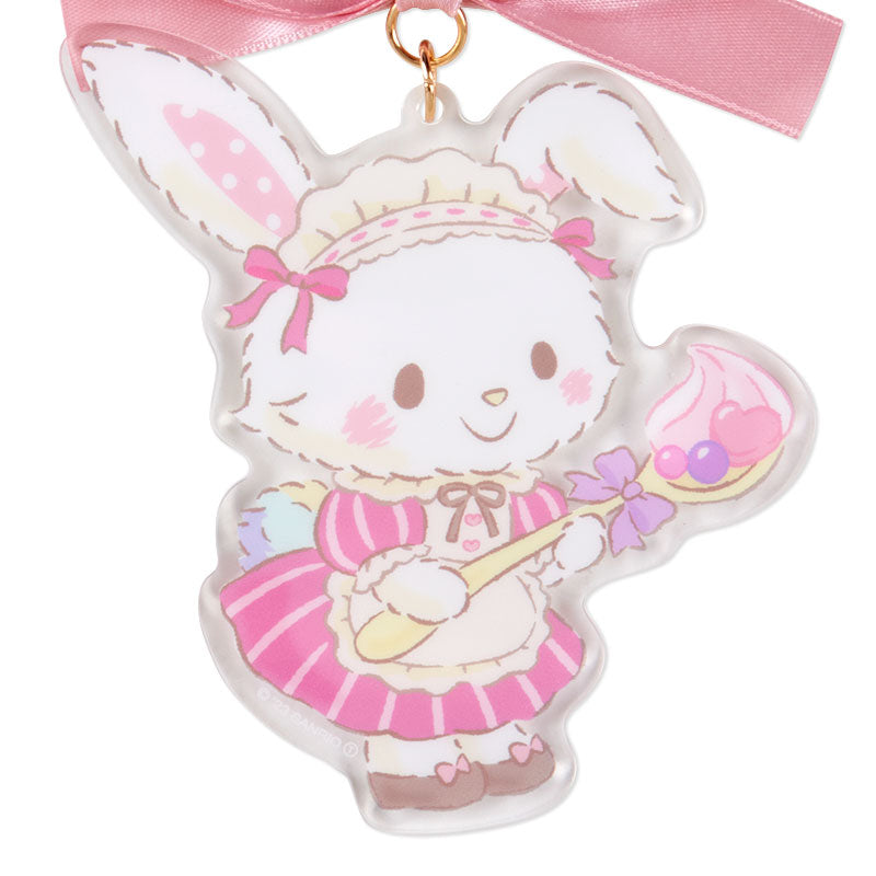 Wishmemell Acrylic Keychain Key Holder Cafe Sanrio Japan