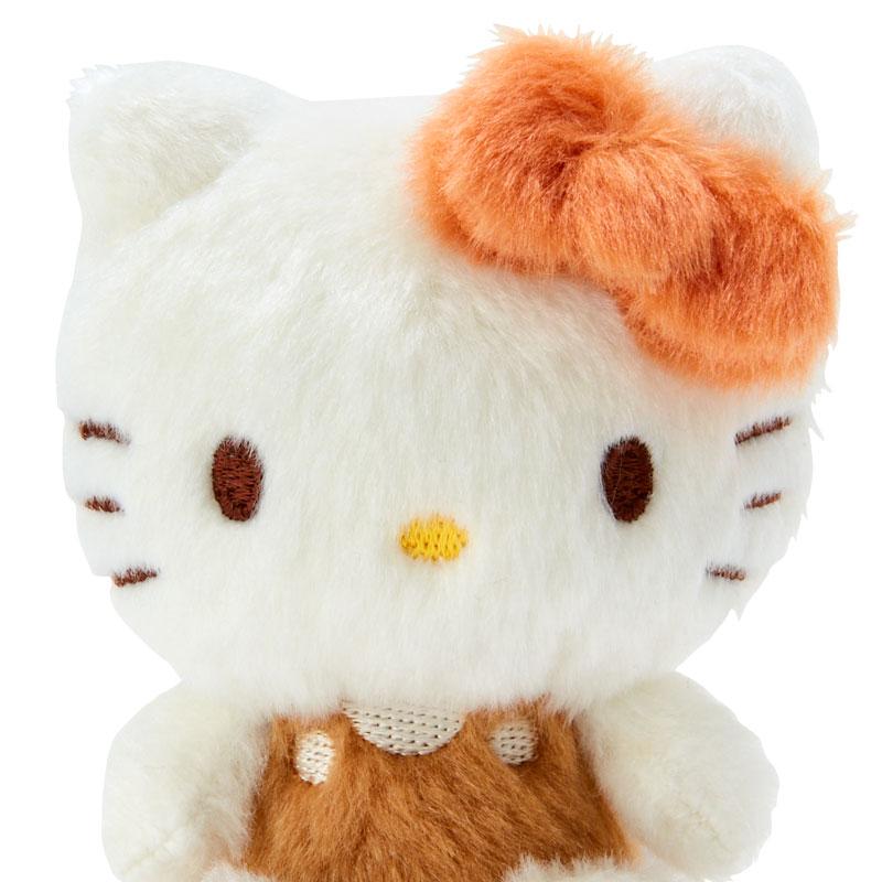 Hello Kitty Sitting mini Mascot Plush doll Retro Sanrio Japan 2023