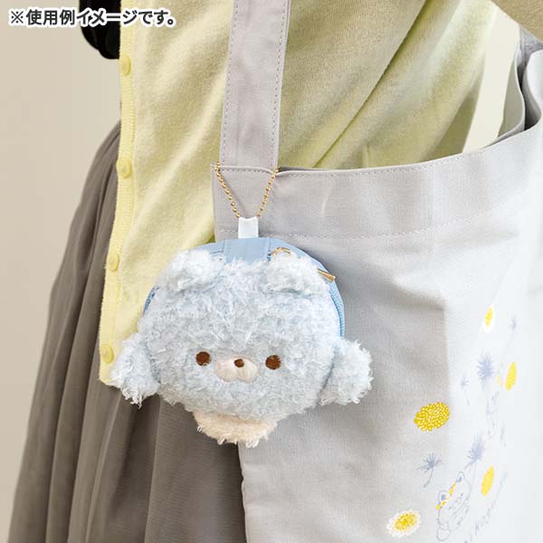 Blue Wolf & Chairoikoguma Tote Bag Dandelion & Twin Hamsters San-X Japan