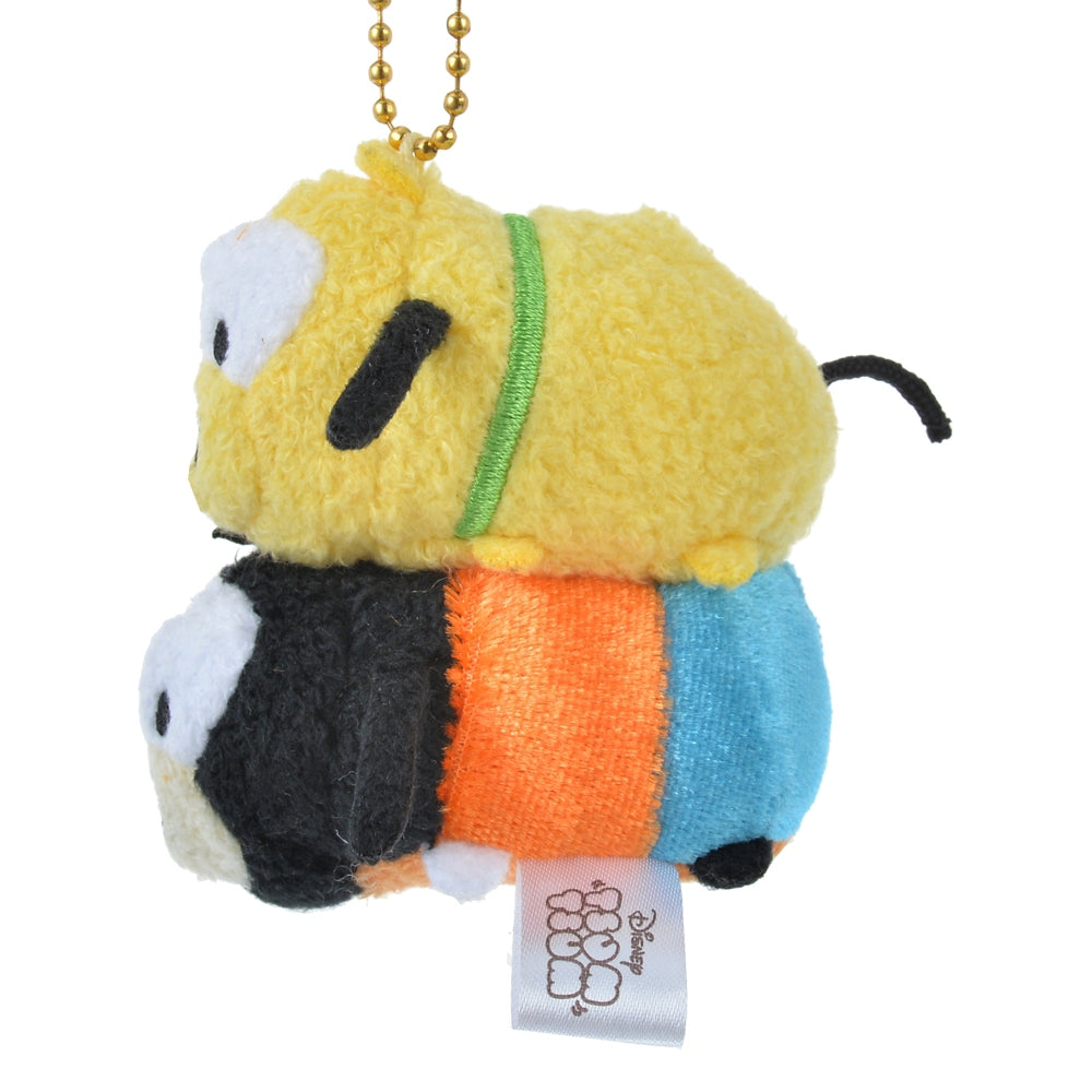 Goofy & Pluto Plush Keychain Tsum Tsum Disney Store Japan 2023