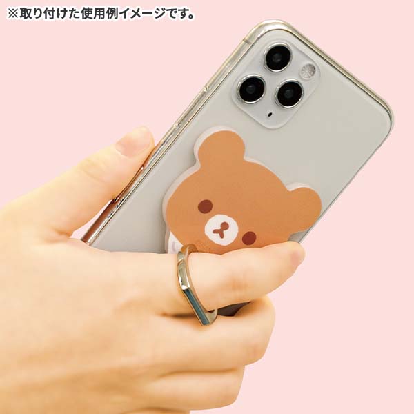 Chairoikoguma Smartphone Ring Dandelion & Twin Hamsters San-X Japan