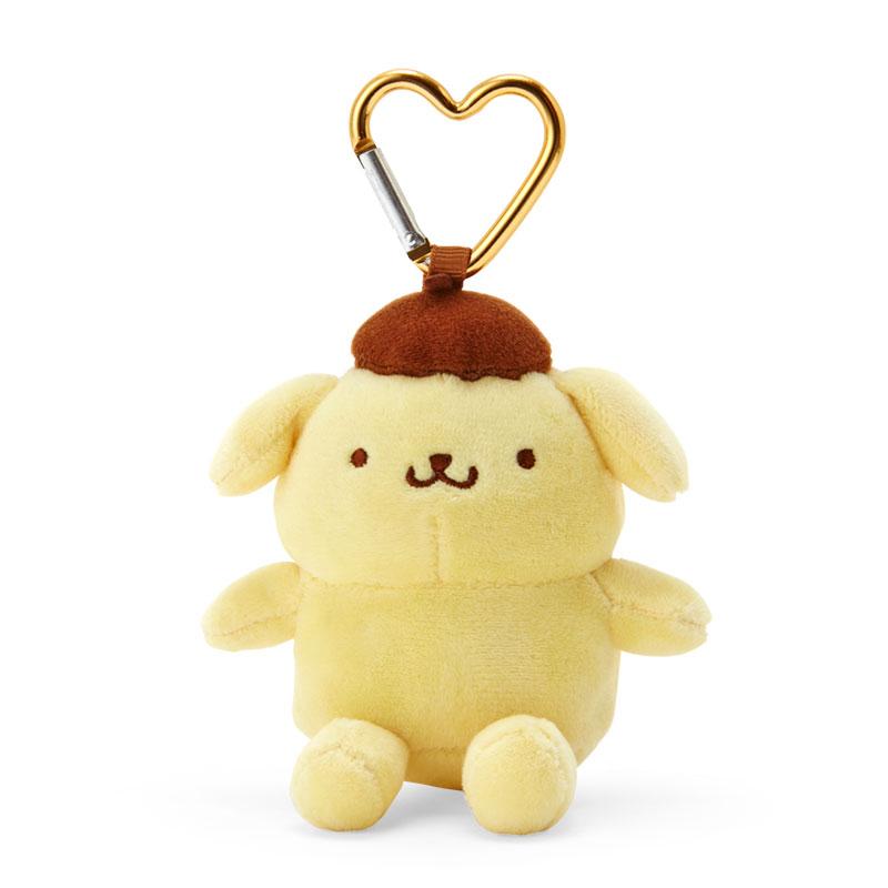Pom Pom Purin Plush Mascot Holder Keychain Heart Sanrio Japan 2023