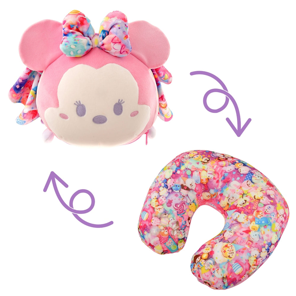 Minnie Tsum Tsum 2WAY Neck Pillow ARTIST COLLECTION Disney Store Japan
