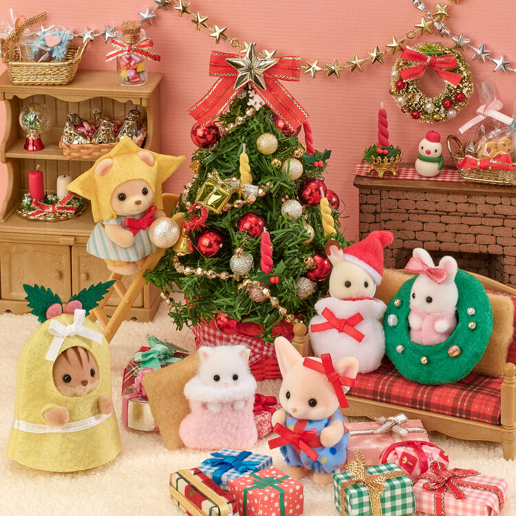 Sylvanian Families Baby Happy Christmas Set EPOCH Japan 2023 Limit