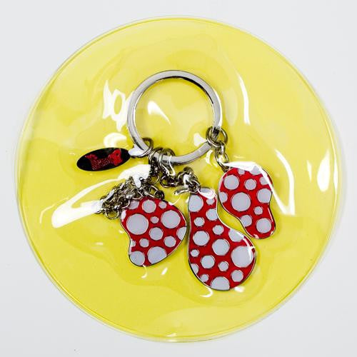 Yayoi Kusama Pumpkin Keychain (Yellow)
