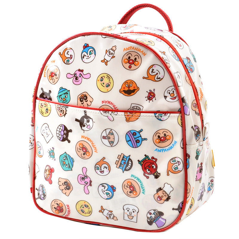 Anpanman Kids Backpack Pattern Red Japan 4992078011438