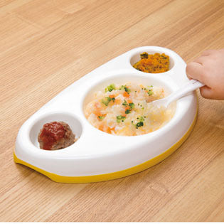 Anpanman Feeding Training Plate Baby Japan 4903320158801