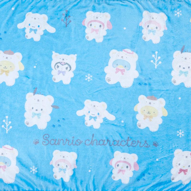 Blanket Character Fluffy Snow Design Sanrio Japan