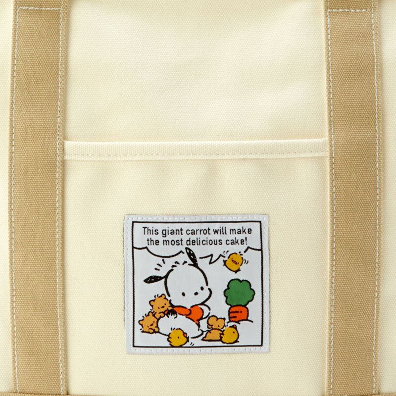 Pochacco Canvas Tote Bag M Sanrio Japan