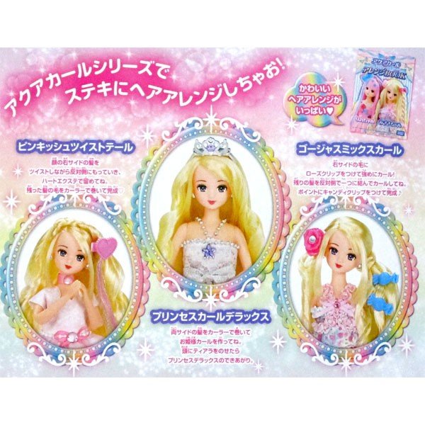 Aqua Carl Misaki Chan Doll Deluxe Licca Chan Takara Tomy Japan