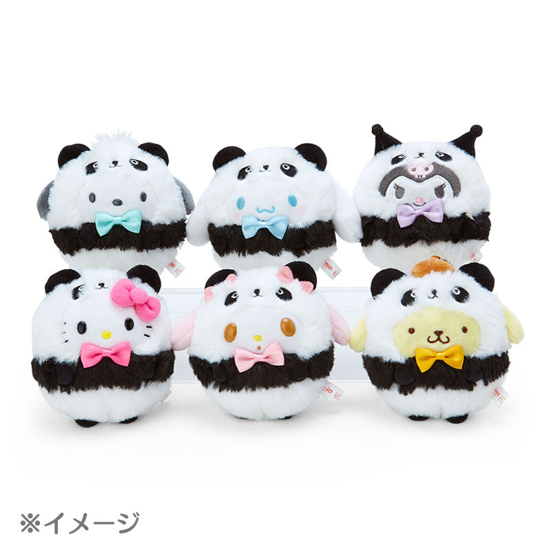 My Melody Plush Mascot Holder Keychain Ueno Panda Sanrio Japan Limit