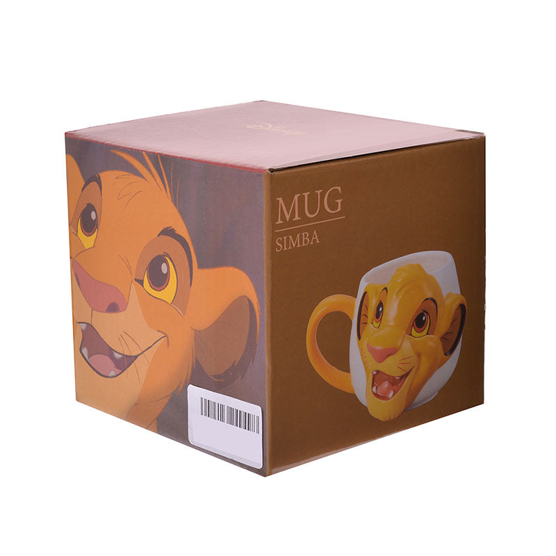 Lion King Simba Mug Cup Face Disney Store Japan