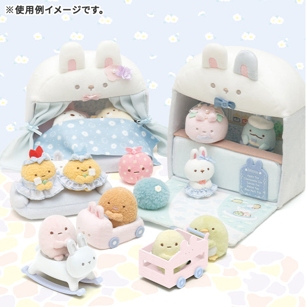 Sumikko Gurashi mini Plush Doll Cart Rabbit Meister Room San-X Japan